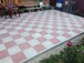 Тротуарная плитка Калифорния 300х300х30 мм серая