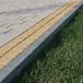 Дорожный бордюр 1000х300х150 серый